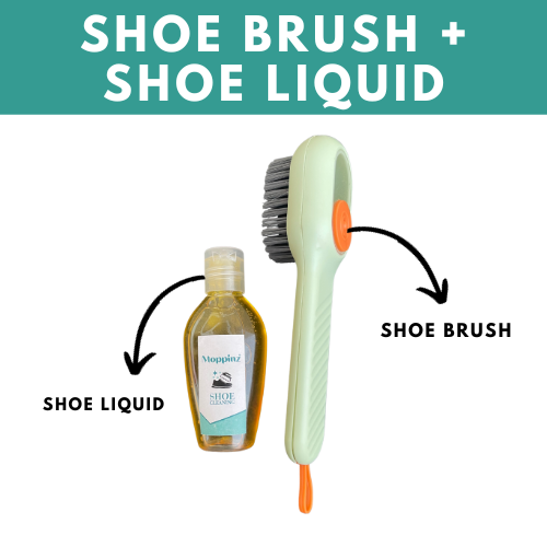Liquid Adding Soft Fur Cleaning Brush, Multifunctional Shoe Brush With  Liquid Box, Long Handle Shoe Cleaner Brush Cleaning